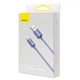Кабель Baseus Crystal Shine Series USB to Lightning 2.4A 1.2м (CAJY000005) Purple - зображення 12
