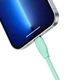 Кабель Baseus Jelly Liquid Silica Gel USB to Lightning 2.4A 2м (CAGD000106) Green - зображення 3