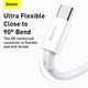 Кабель Baseus Superior Series Fast Charging Data Cable USB to Type-C 66W 11V 6A 2м (CATYS-A02) White - зображення 12