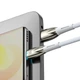 Кабель Baseus Glimmer Series Fast Charging Data Cable USB to Type-C 100W 20V 5A 1м (CADH000402) White - изображение 7
