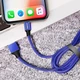 Кабель Baseus Yiven Cable USB to Lightning 1.8м 2A (CALYW-A13) Blue - зображення 9