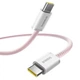 Кабель Baseus Dynamic 4 Series Fast Charging Data Cable Type-C to Type-C 100W 20V 5A 1м (P10381400411-00) Pink - зображення 3