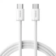Кабель Baseus Dynamic 4 Series Fast Charging Data Cable Type-C to Type-C 100W 20V 5A 2м (P10381400211-01) White - зображення 1
