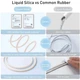 Кабель Baseus Jelly Liquid Silica Gel USB to Lightning 2.4A 2м (CAGD000104) Pink - зображення 9