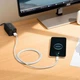 Кабель Baseus Dynamic Series Fast Charging Data Cable USB to Type-C 100W 20V 5A 2м (CALD000702) White - зображення 6