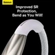 Кабель Baseus Glimmer Series Fast Charging Data Cable USB to Type-C 100W 20V 5A 1м (CADH000402) White - изображение 14