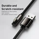 Кабель Baseus Legend Series Fast Charging Elbow Cable USB to Lightning 2.4A 1м (CALCS-01) Black - зображення 10