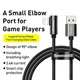 Кабель Baseus Legend Series Fast Charging Elbow Cable USB to Lightning 2.4A 1м (CALCS-01) Black - зображення 11