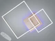 Светодиодная потолочная люстра 84 Вт золото с пультом для гостиной 2549G LED 3color dimmer - изображение 3