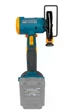 Акумуляторна універсальна дискова пилка PROFI-TEC PWS390 (20 В, диск 76 мм, різ 22 мм) 1×PT2020VX (2.0 Аг), ЗП BC20V, кейс, 5 дисків - зображення 2