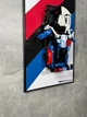 Арт Держатель Рамка 50x30 см. на Стену для Конструктора LEGO Technic Автомобиль для гонки BMW M4 GT3 EVO (42226) BMW М4 - Type-C - изображение 5