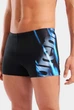 Плавки для плавання чоловічі Arena PLACEMENT SWIM SHORT 010769-550 80 Чорний - изображение 2
