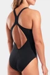 Купальник жіночий Arena DEPTH SWIMSUIT V BACK 010738-550 36 Чорний - зображення 3