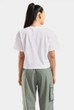 Жіноча футболка Arena GRAFFITI CROP TEE 010975-100 M Білий - изображение 4