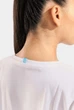 Жіноча футболка Arena GRAFFITI CROP TEE 010975-100 M Білий - изображение 5