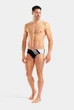 Плавки чоловічі Arena STRIPEFLOW SWIM BRIEFS 010981-551 100 Чорний - зображення 5