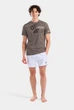 Чоловіча футболка Arena LOGO T-SHIRT 011000-250 XL Шоколадний - изображение 2