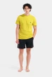 Чоловіча футболка Arena POCKET LOGO T-SHIRT 010996-300 M Жовтий - изображение 1