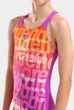 Купальник для дівчаток Arena MULTI COLOURS SWIMSUIT V BACK 009007-908 8 128 см Фіолетовий - зображення 2