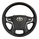 Руль для Toyota Land Cruiser 200, Prado 150. Без подогрева. В стиле рестайлинга. Рояльный лак. - изображение 1