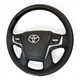 Руль для Toyota Land Cruiser 200, Prado 150. Без подогрева. В стиле рестайлинга. Рояльный лак. - изображение 2