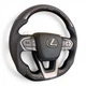 Анатомический руль для Lexus LX470, GX470. Стиль LX600. Рояльный лак. - изображение 3