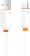 Кабель XO NB302-AC USB-A to USB-C 3 А, 1 м White (NB302-AC.white) - зображення 1