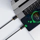 Кабель XO NB302-AC USB-A to USB-C 3 А, 1 м Black (NB302-AC.black) - изображение 4