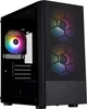 Корпус 1STPLAYER X4-M-BK-2F1P-1F1 Black - изображение 1
