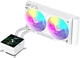 Водяное охлаждение Gamemax Glacier 240 LCD WH - изображение 3