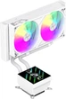Водяное охлаждение Gamemax Glacier 240 LCD WH - изображение 4