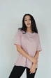 Футболка для беременных и кормящих мам с потайной молнией для кормления XL Мамин Дом пудровый - изображение 1