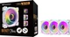 Кулер DARK FLASH INF24 3IN1(PWM) WHITE 327636 - зображення 8