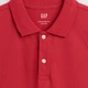 Поло длинное мужское GAP 483943256 M Красное (1159856683) - изображение 3