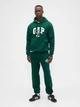 Спортивные штаны утепленные мужские GAP 109401702 XL Зеленые (1159856720) - изображение 4