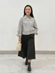 Кюлоти Uniqlo розмір XL темно сірі (08) (479698) - изображение 5