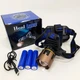 Ліхтар налобний акумуляторний з ZOOM USB + 3x18650 A50-TG ( см11770 ) - зображення 10