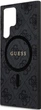 Панель Guess Leather Metal Logo MagSafe для Samsung Galaxy S24 Ultra S928 Black (3666339241476) - зображення 1