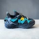 Текстильные кроссовки Bessky для мальчика Черный 29 (18,5 см) (B718 black-blue) - изображение 2