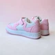 Кроссовки на липучке Xifa для девочки Бело-розовый 34 (21 см) (533-018 white-pink) - изображение 4