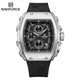 Мужские наручные часы NAVIFORCE WR Silver - изображение 1