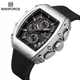 Мужские наручные часы NAVIFORCE WR Silver - изображение 2