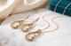 Женский комплект украшений Fashion 793 золотистый - изображение 8