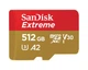 Карта памяти microSDXC (UHS-1 U3) SanDisk Extreme A2 512Gb class 10 V30 (R190MB/s,W130MB/s) (adapter SD) - изображение 3