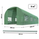 Теплиця садова 2 x 4,5 м 9 м² Plonos - изображение 4