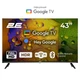 Телевізор 43" 2E LED FHD 60Hz Smart Google TV Black (643399) - изображение 2