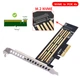 Контролер Dynamode M.2 SSD NVMe M-Key to PCI-E 3.0 x4/ x8/ x16, full profile br (PCI-Ex4- M.2 M-key) - зображення 7