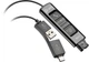 Перехідник Poly DA85 USB > QD з вбудованим пультом керування для гарнітур EncorePro, USB-A, USB-C, чорний (644143) - изображение 1
