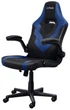 Крісло Trust GXT703B Riye, ПУ шкіра, Foldable Armrests, синій (645095) - зображення 3