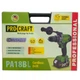 Аккумуляторный шуруповерт Procraft PA18BL Universal Extra (бесщеточный, кейс, без АКБ и ЗУ) - изображение 11